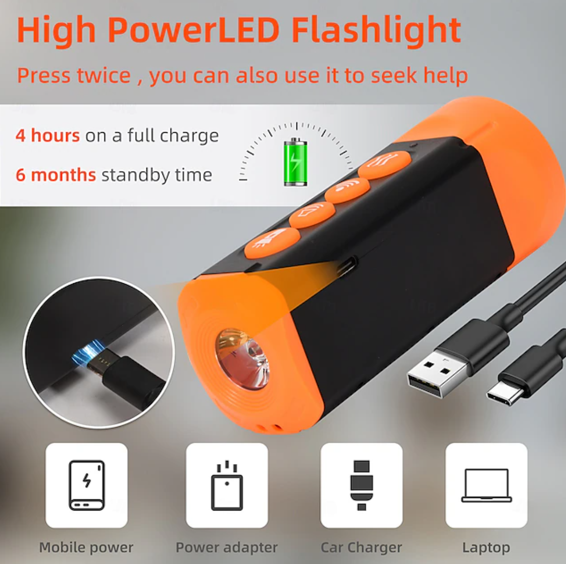 Ultrasonic Dog Bark Control Device SU40 High-Power Dog Repellent with LED light