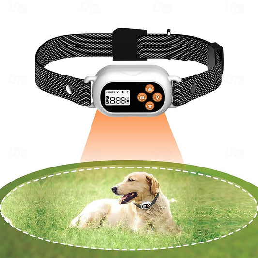 Dog Wireless Fence Portable Lightweight Durable Plastic Black 1 PC