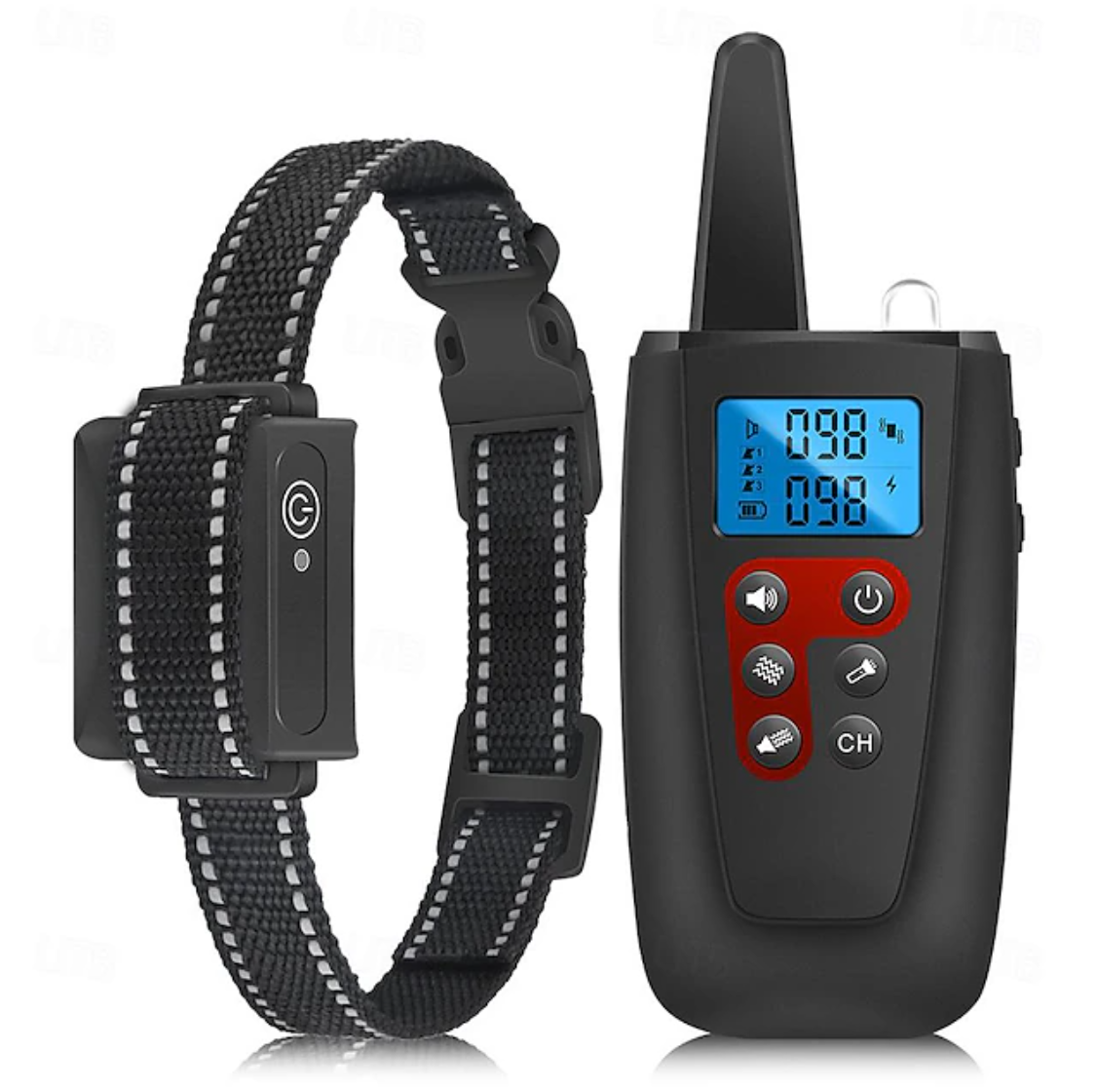 Non-Vibrating Dog Training Collar 3300 Foot Range Beeping Vibrating Pet Trainer